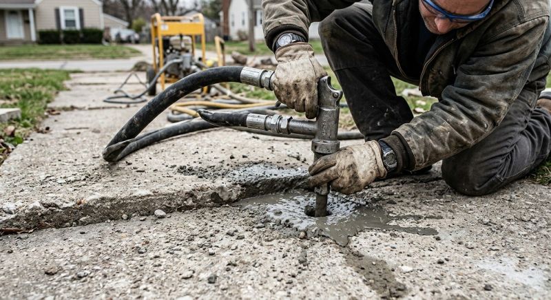 Concrete Poly Jacking in Denver, CO
