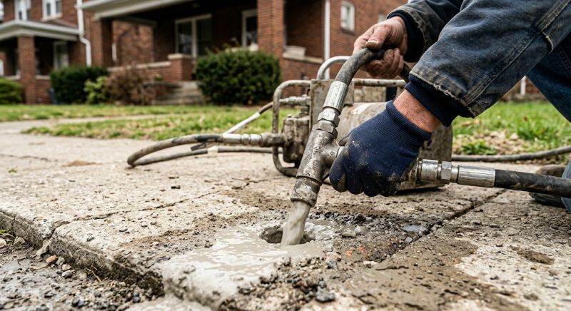 Pavement Leveling in Des Moines, IA
