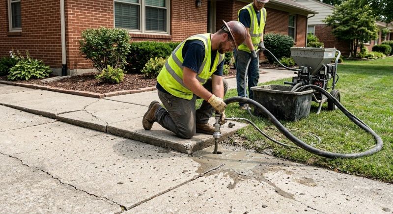 Sidewalk Leveling in Corpus Christi, TX