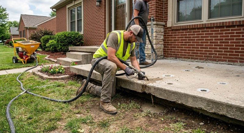 Sunken Sidewalk Repair in Tampa, FL